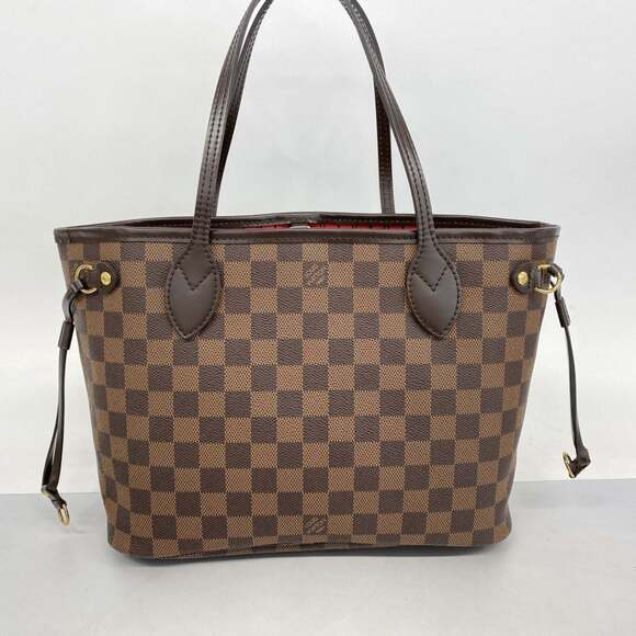 LOUIS VUITTON Authentic Brown Damier Neverfull PM Tote Bag - Picture 11 of 11